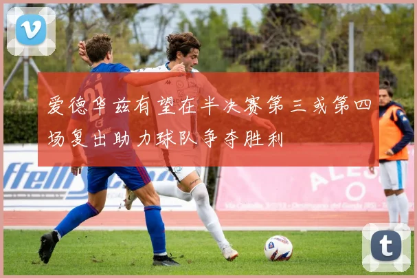 爱德华兹有望在半决赛第三或第四场复出助力球队争夺胜利