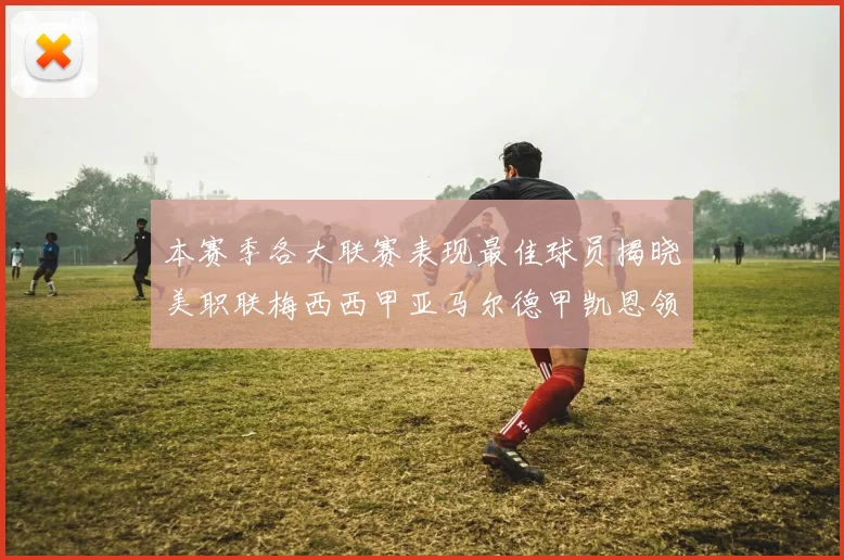 本赛季各大联赛表现最佳球员揭晓美职联梅西西甲亚马尔德甲凯恩领衔