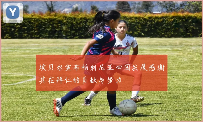 埃贝尔宣布帕利尼亚回国发展感谢其在拜仁的贡献与努力